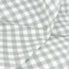 Flanelle motif Vichy grands carreaux vert Sauge