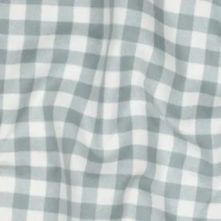 Flanelle motif Vichy grands carreaux vert Sauge