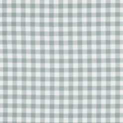 Flanelle motif Vichy grands carreaux vert Sauge