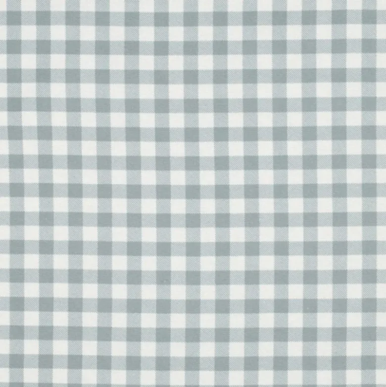 Flanelle motif Vichy grands carreaux vert Sauge