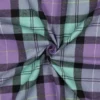 Flanelle Tartan Highland – Violet & Menthe Fresca