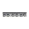 Galon PETITS POMPONS coloris Gris