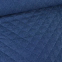 Jean denim denim matelassé losange envers satin