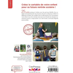 Livre cartables et sacs à dos - créapassions