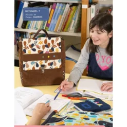 Livre cartables et sacs à dos - créapassions