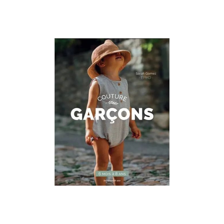 Livre Couture pour Garçons - du 6 mois au 8 ans