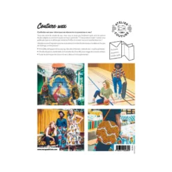 Livre couture Wax - 13 modèles en wax pour toutes les saisons