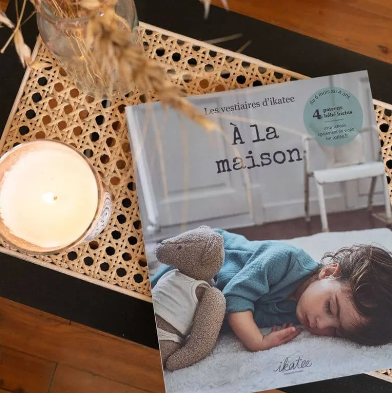 Livre de couture bébé "à la maison" - Ikatee