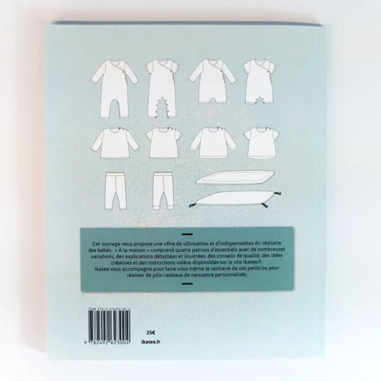 Livre de couture bébé "à la maison" - Ikatee