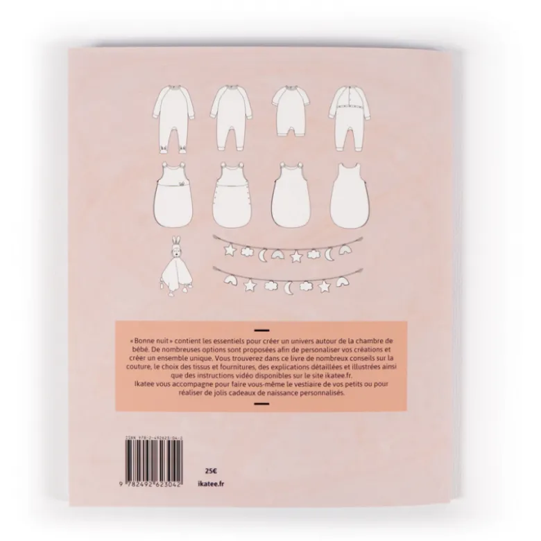 Livre de couture "Bonne nuit" - Ikatee