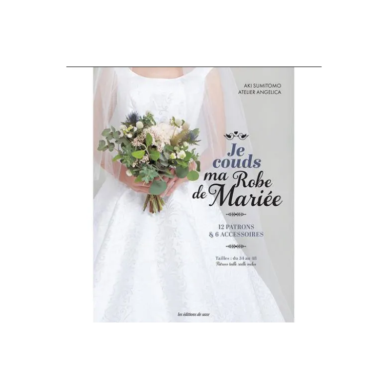 Livre de couture "Je couds ma robe de mariée" du 34 au 48