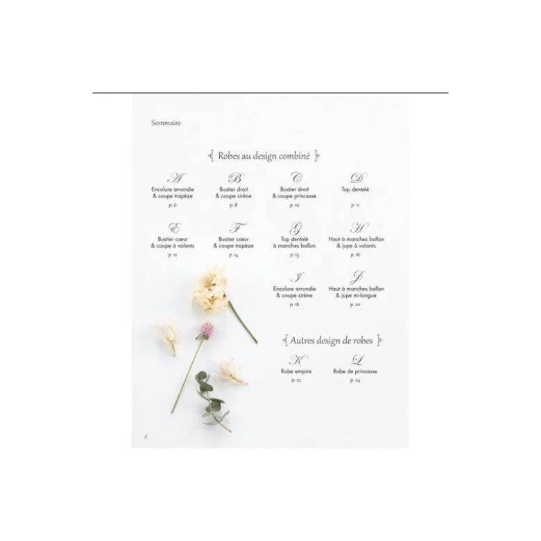 Livre de couture "Je couds ma robe de mariée" du 34 au 48