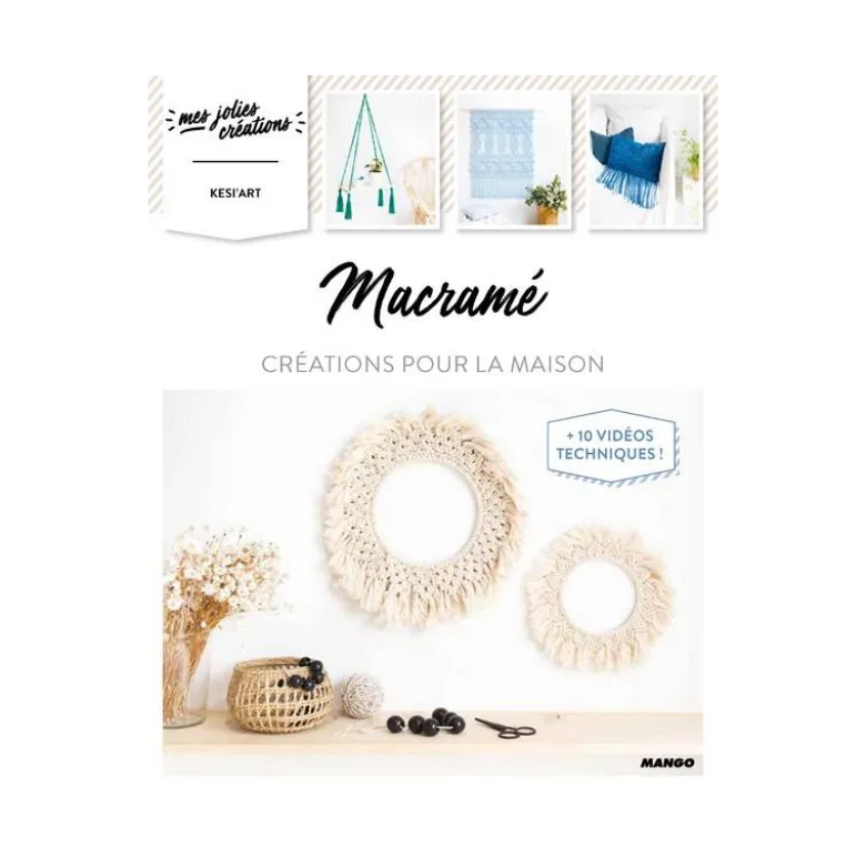 Livre Macramé "Créations pour la maison" - 10 modèles