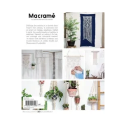 Livre Macramé ou l'art de créer avec des noeuds