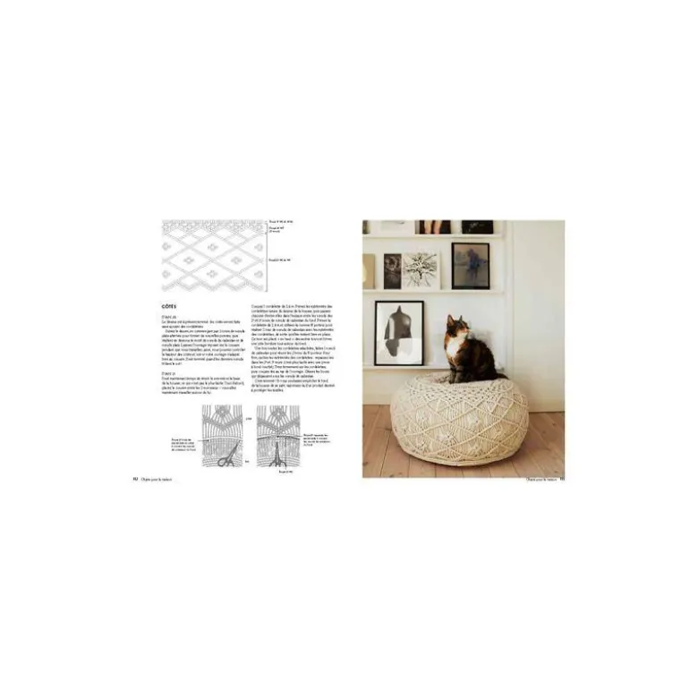 Livre Macramé - 30 projets ultra simples pour pimper sa déco