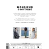 Livre Monsieur Couture : 16 modèles pour hommes du XS au XXL