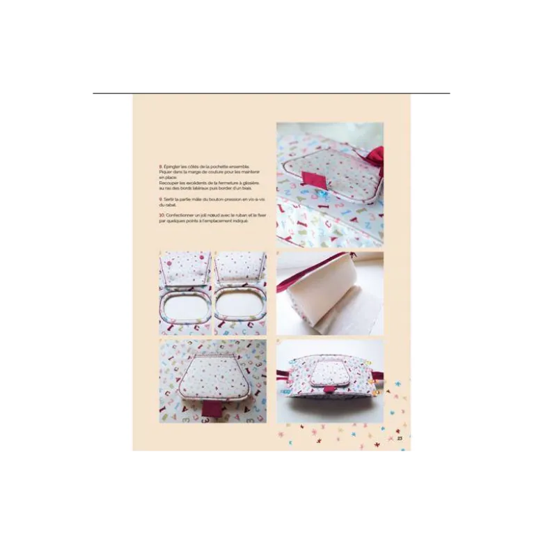 Livre PREMIER TROUSSEAU DE BEBE A COUDRE - UN PETIT BOUT DE FIL