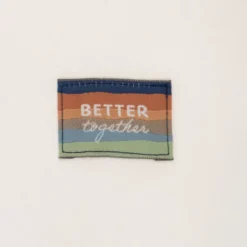Lot de 5 étiquettes tissées Better Together - Ikatee