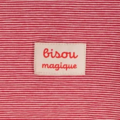 Lot de 5 étiquettes tissées Bisou Magique - Ikatee