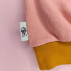 Lot de 6 étiquettes tissées - Bubble Gum