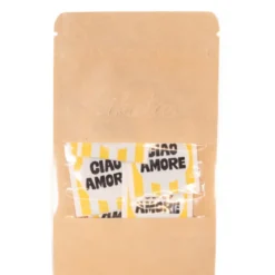 Lot de 5 étiquettes tissées - Ciao Amore - Ikatee
