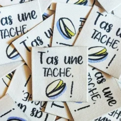 Lot de 6 étiquettes tissées - Fun Mix
