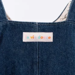 Lot de 5 étiquettes tissées La vie Douce - Ikatee