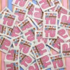 Lot de 6 étiquettes tissées Marmaï - "Me Gustas tu"