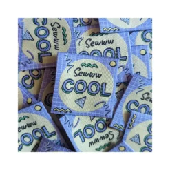 Lot de 6 étiquettes tissées - Sew Cool