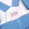 Lot de 5 étiquettes tissées - Un peu, Beaucoup, Passionnément - Ikatee