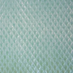 Matelassé holographique - vert d'eau