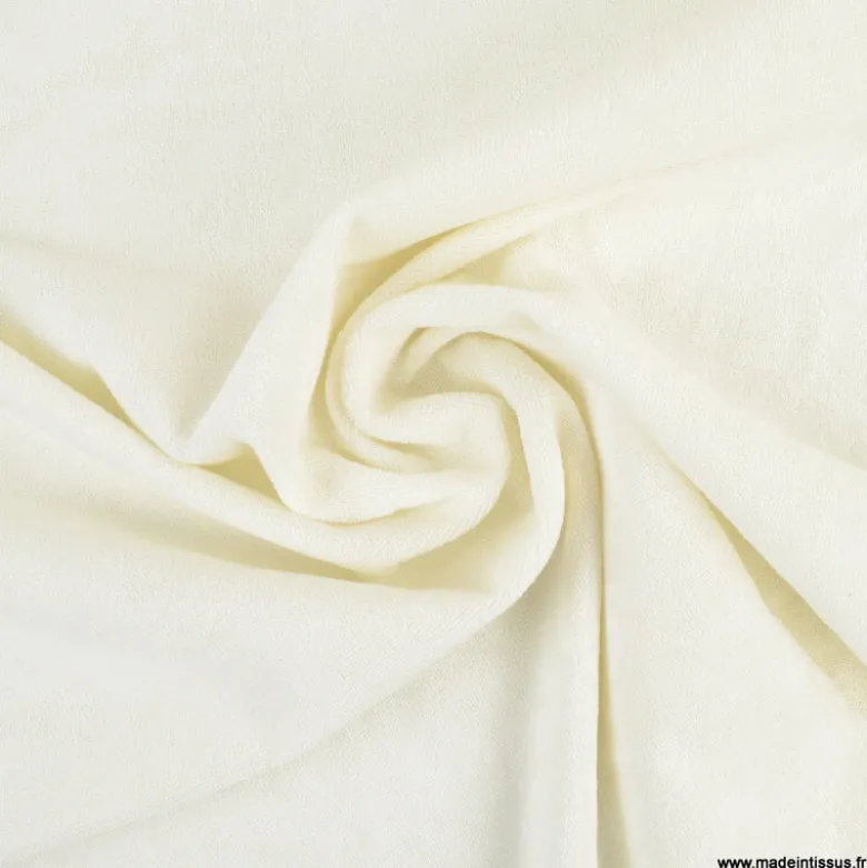 Micro éponge de bambou écru envers Pul imperméable - OEKO TEX