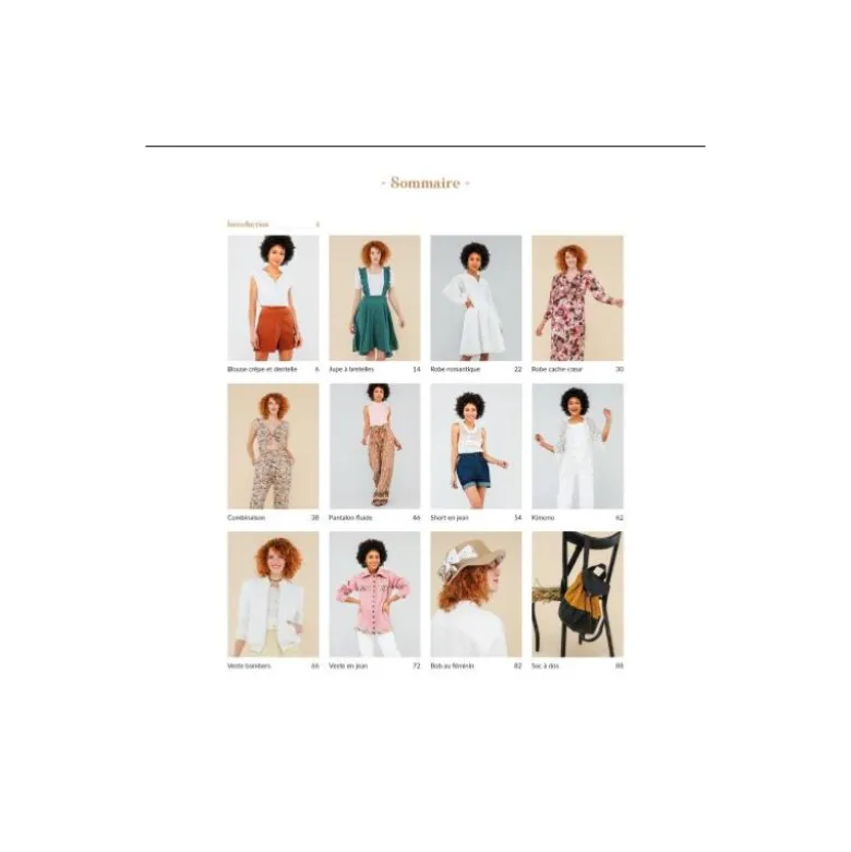 MON ATELIER COUTURE - INSPIRATION BOHEME - 12 MODELES
