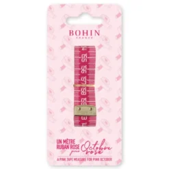Mètre ruban - Octobre rose - Bohin