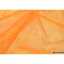 Non tissé déco mandarine 160 .x 1m