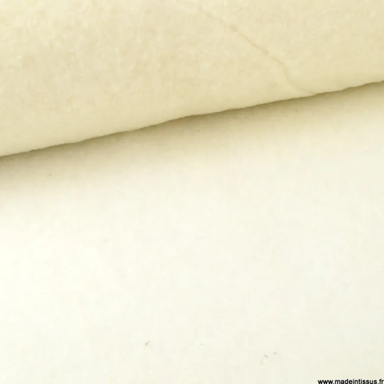 Ouate naturelle en laine de Merinos 150g/m²