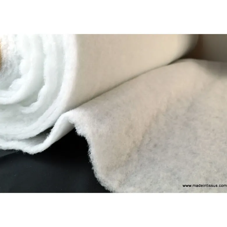 Ouate 100% polyester 100g/m² - épaisseur 10mm