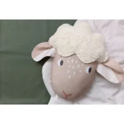 Panneau à coudre : tapis d’éveil mouton et mobiles ferme