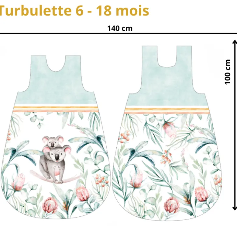 Panneau Gigoteuse à coudre Koalas - 2 tailles