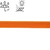 Passepoil d'extérieur imperméable anti UV 15 mm - Orange