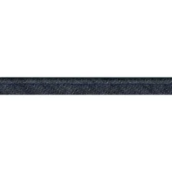 Passepoil Jean Denim 10 mm coton coloris Bleu