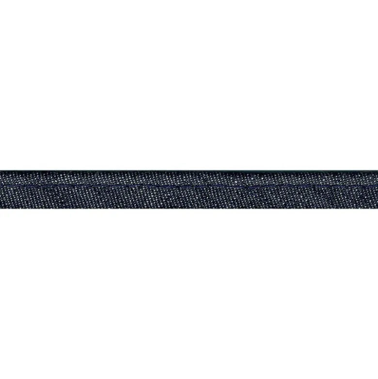 Passepoil Jean Denim 10 mm coton coloris Bleu
