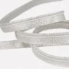 Passepoil Lurex lamé 10mm coloris Argent