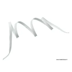Passepoil Lurex 10mm coloris Argent