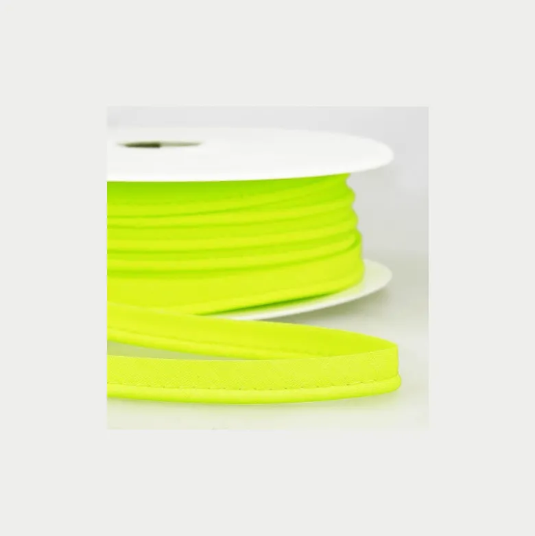 Passepoil 10 mm coloris Jaune fluo