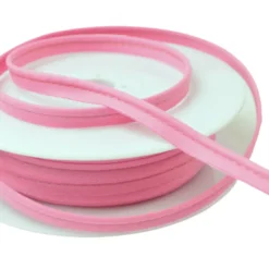 Passepoil 10 mm coton rose