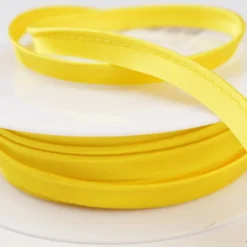 Passepoil satin 10 mm coloris Jaune 1028