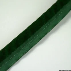 Passepoil velours 16mm coloris Vert pour l'ameublement