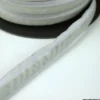 Passepoil velours 16mm coloris Gris clair pour l'ameublement