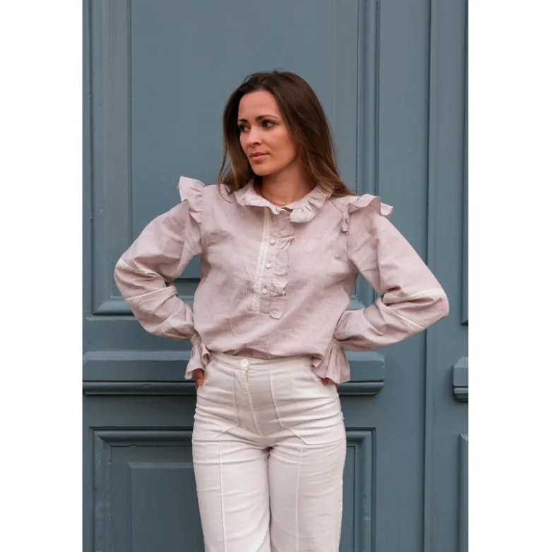 Patron blouse Simona - Cha Coud
